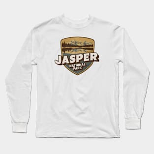 Vintage Jasper National Park Long Sleeve T-Shirt